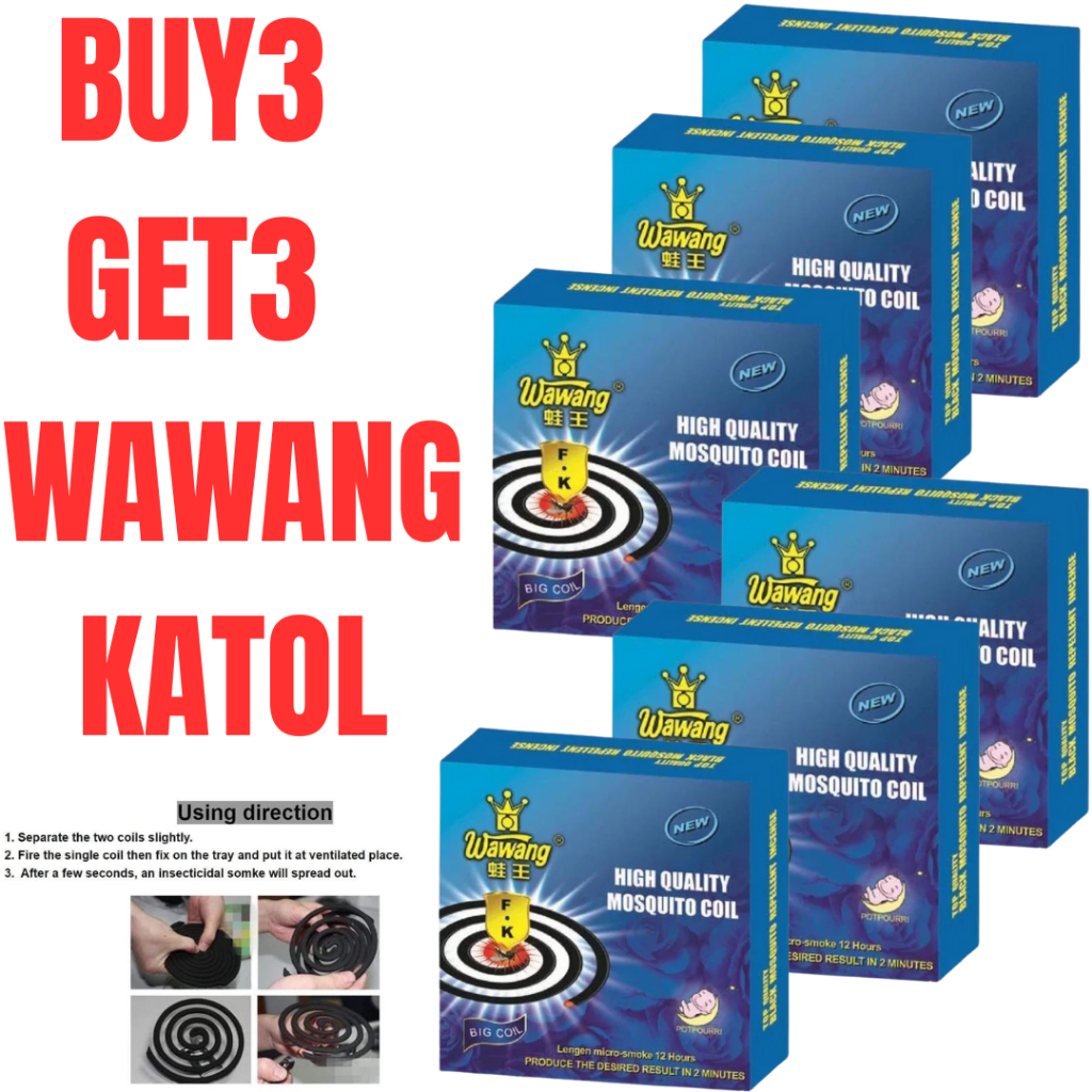 WAWANG Katol Mosquito Coil-Protection from Mosquitoes | Shopee Philippines
