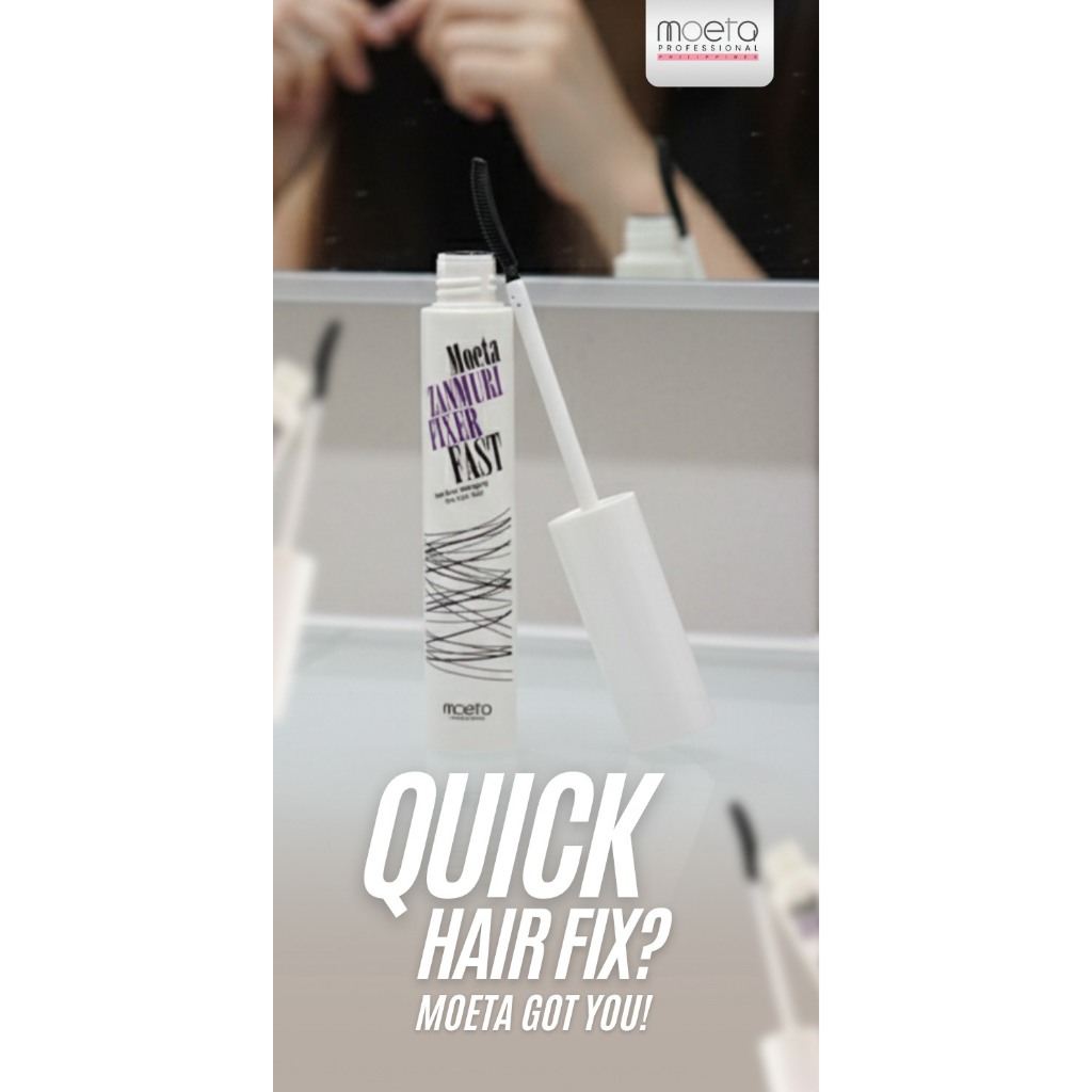 Moeta Zanmuri Fixer (Baby Hair Styling) Fast 12ml [From Korea] | Shopee ...