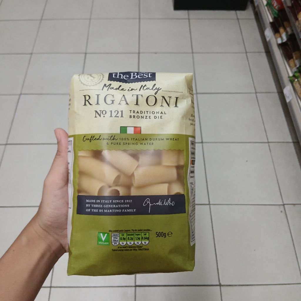 Morrisons The Best Rigatoni Pasta 500g | Shopee Philippines