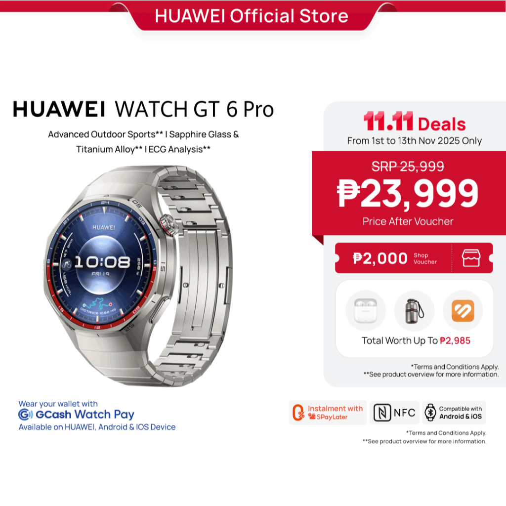 HUAWEI WATCH GT Series Smartwatch