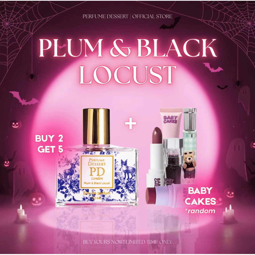 Plum Black Locust 30ml Perfume Dessert London Official Store