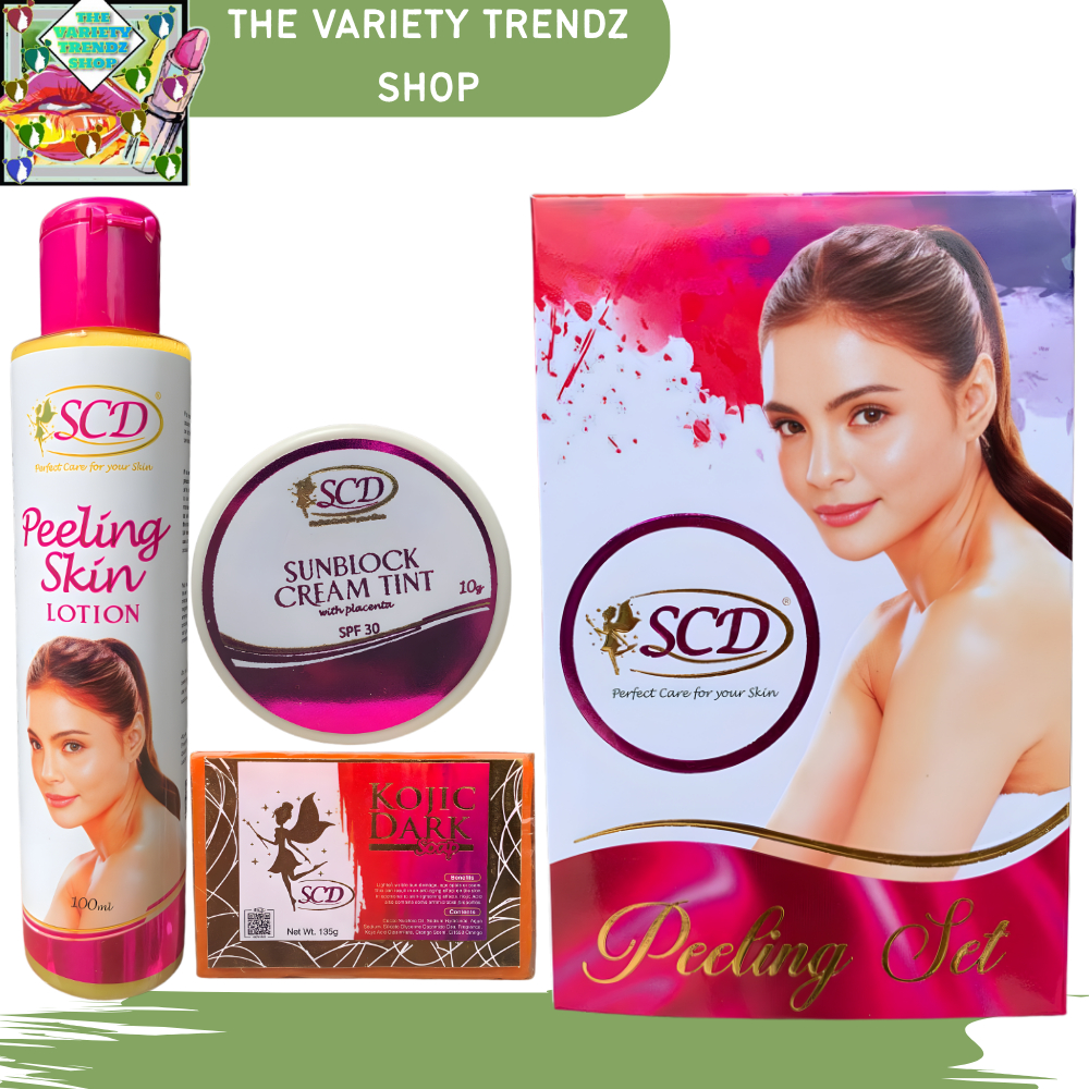 SCD PEELING SKIN SET BIG! | Shopee Philippines