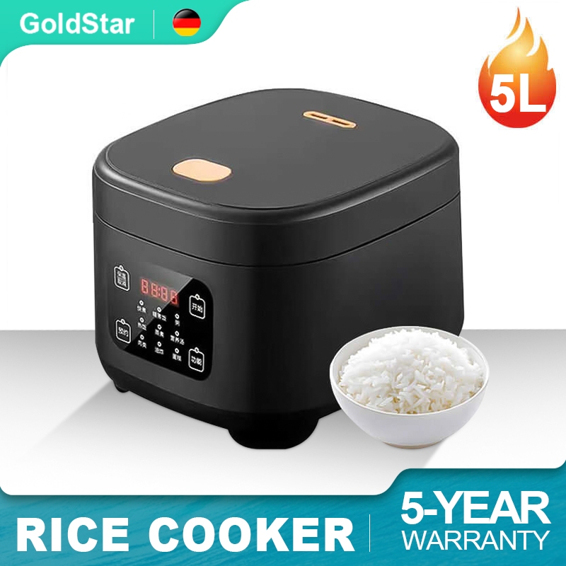 Gold Star 5L Electric Rice Cooker Smart Rice Cooker Small ...