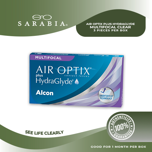 Alcon Air Optix plus Mulfocal Clear Contact Lens | Shopee Philippines