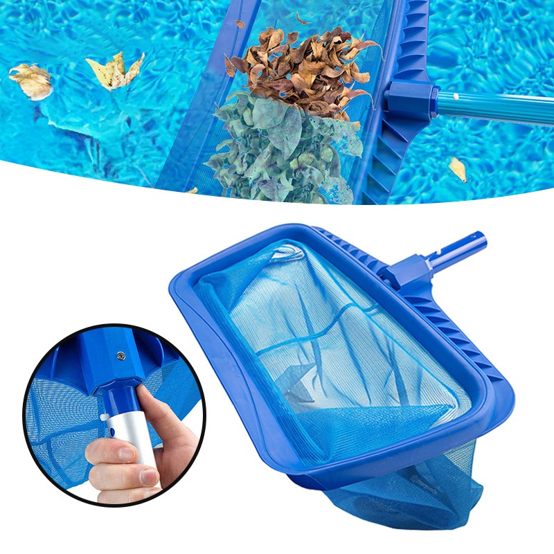 Heavy Duty Pool Rake Bag Deep Water Skimmer Net Fine Mesh Leaf Cleaning ...