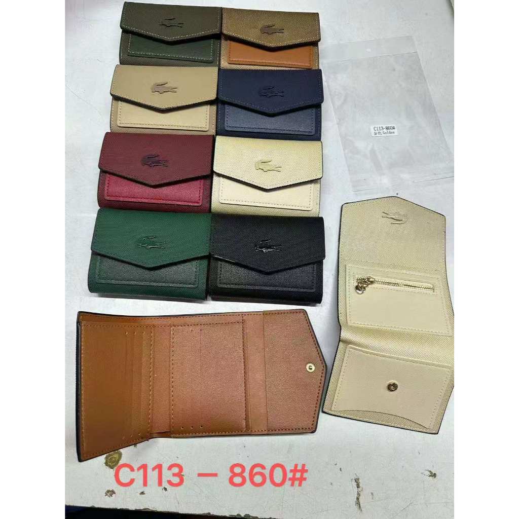 [FISH SALE] Trifold wallet Coin Purse Card Pack 860 | Shopee Philippines