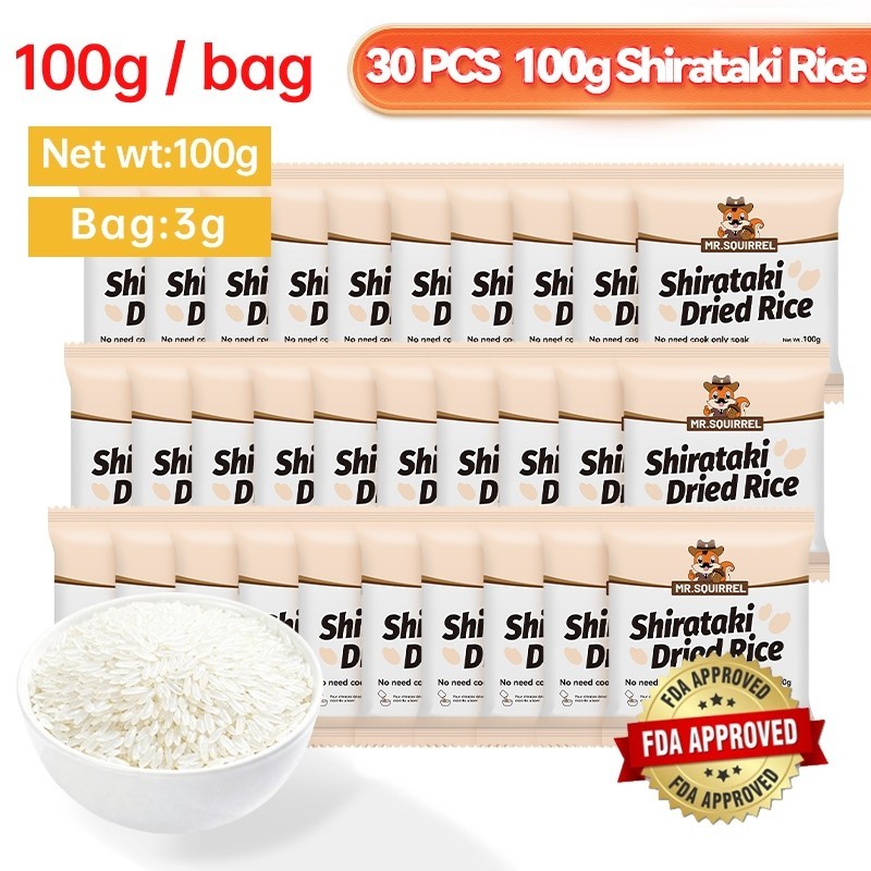 Dry / Dried Shirataki Rice Konjac Keto/Low Carb Approved / skinny rice ...