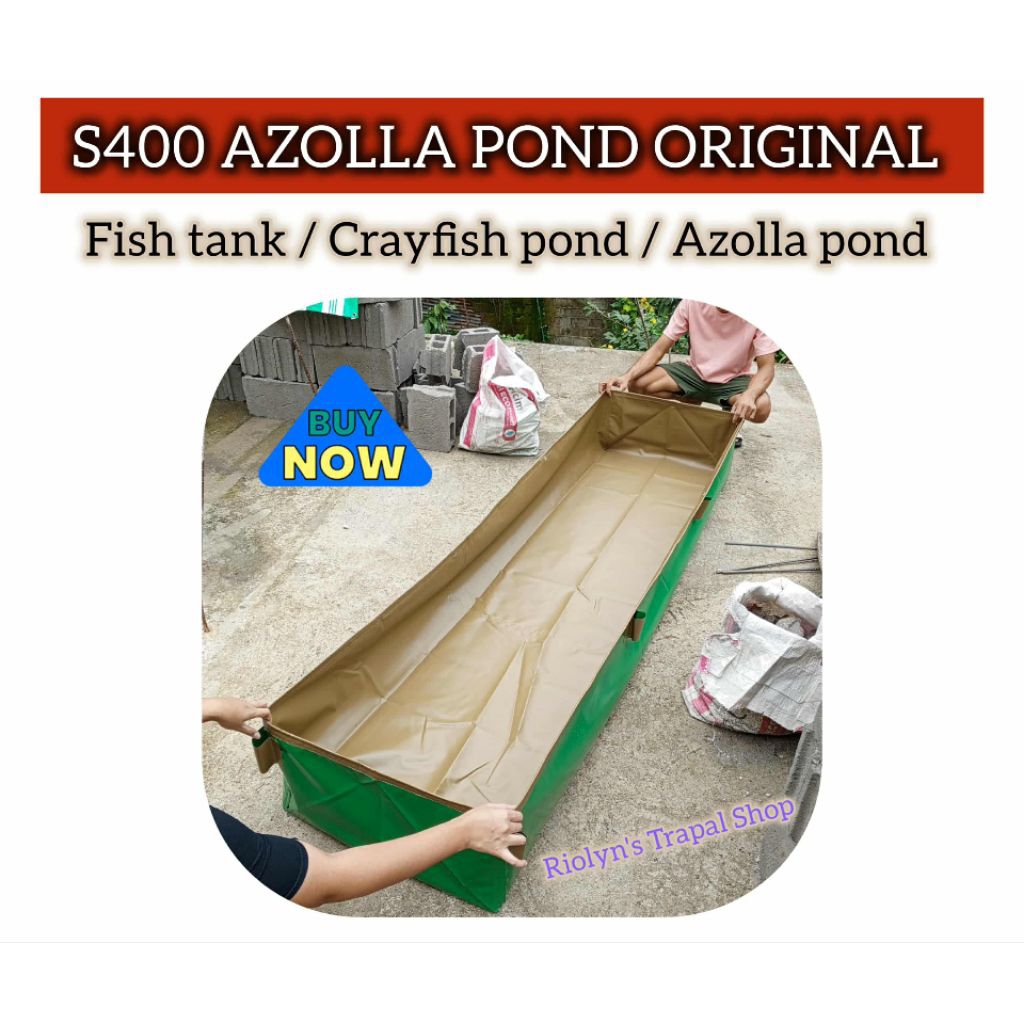 6 x 2 x 1 FEET ORIGINAL HEAVY DUTY S400 ( azolla pond , fish tank ...