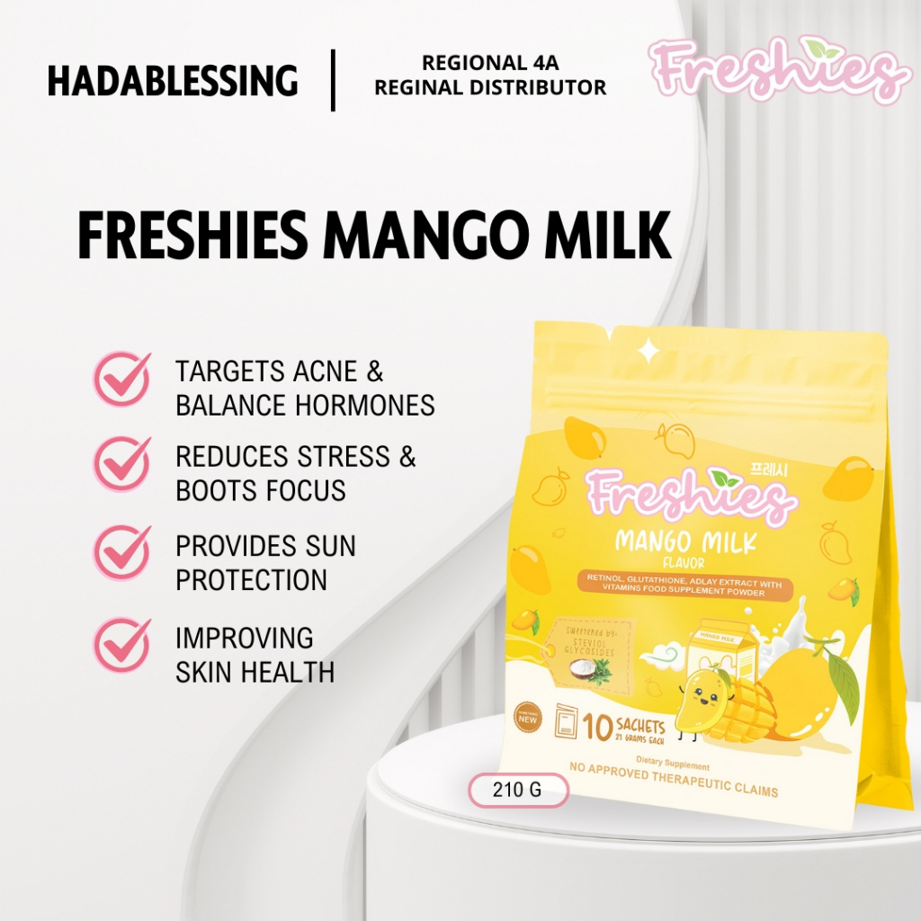 Juju Glow Freshies MANGO MILK FLAVOR Drink | with Retinol, Hydrolyzed  Collagen , Glutathione | Shopee Philippines
