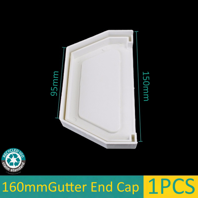 PVC Alulod Roof Gutter 160mm | Rainwater Channel | 4ft Gutter for House ...