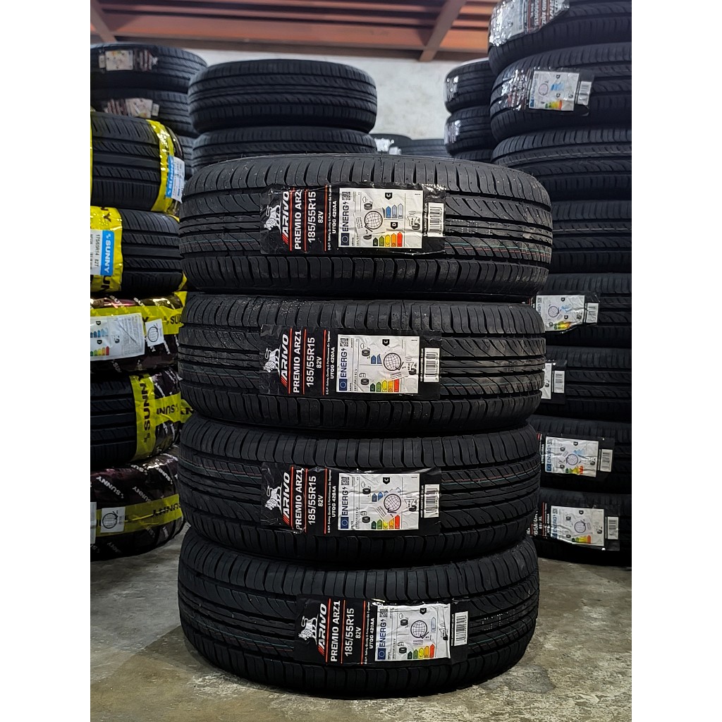 [ WHOLESALE ] ARIVO 185/55 R15 PREMIO ARZ1 - 4 pcs Free Tire Valve ...