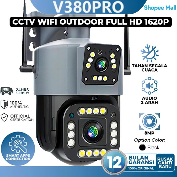 BUY 1 TAKE 1 V380 PRO CCTV Camera Dual Lens Wireless Connect to ...