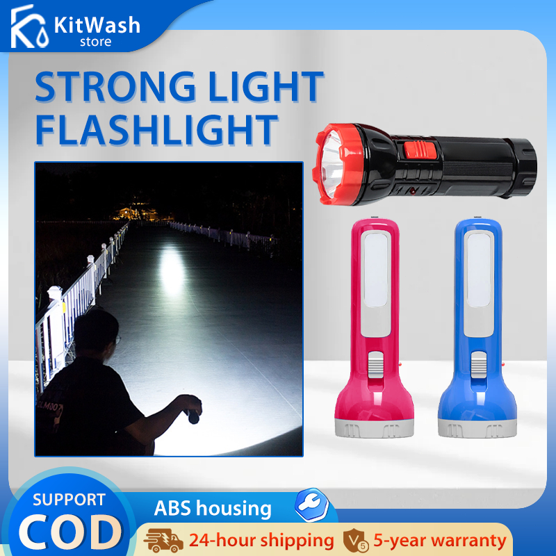 LED Electric Torch – Rechargeable Flashlight and Emergency Light ...