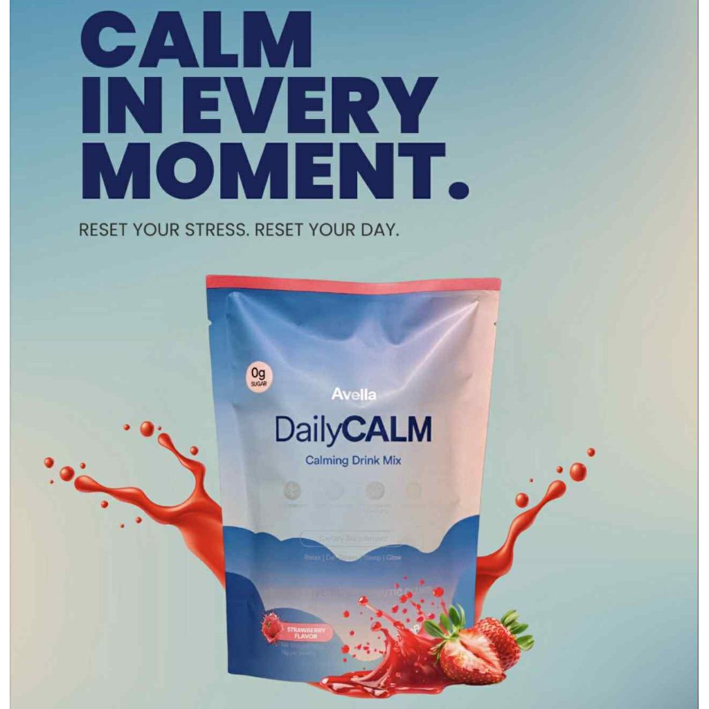 Avella Daily Calm Calming Drink Mix | Shopee Philippines
