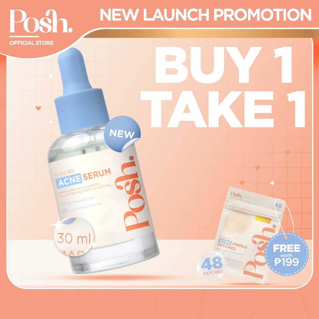 Posh Skin Acne Serum 30ml | Shopee Philippines