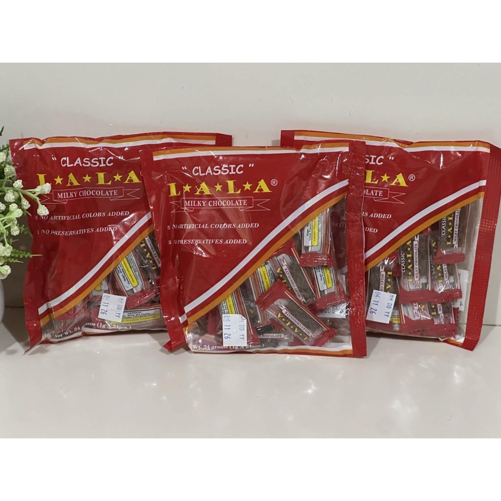 Sale‼️Lala Minis Chocolate 24pcs/pack | Shopee Philippines