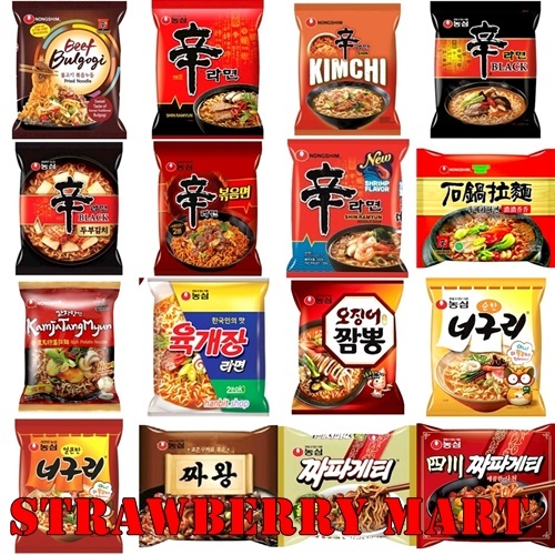 NONGSHIM RAMYUN NOODLES STRAWBERRYMART | Shopee Philippines