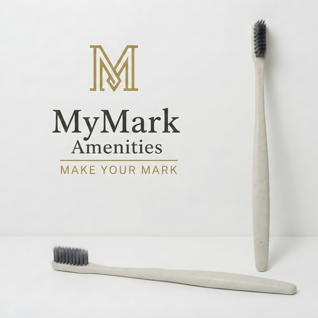 MyMark 100pcs Wheat Stalk Toothbrush Eco Friendly Wholesale Hotel ...