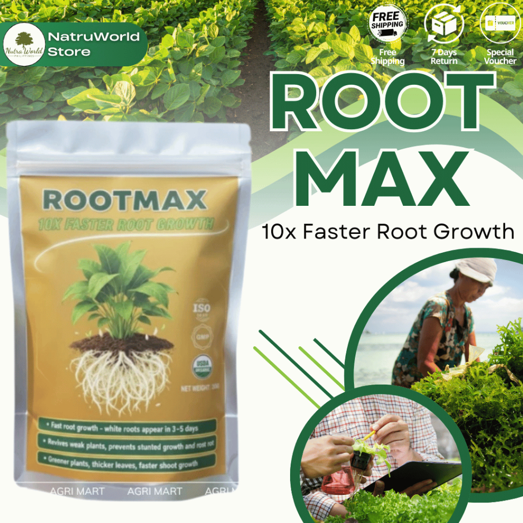 Rootmax Organic Root Care Solution – Supports Strong & Healthy Plant ...