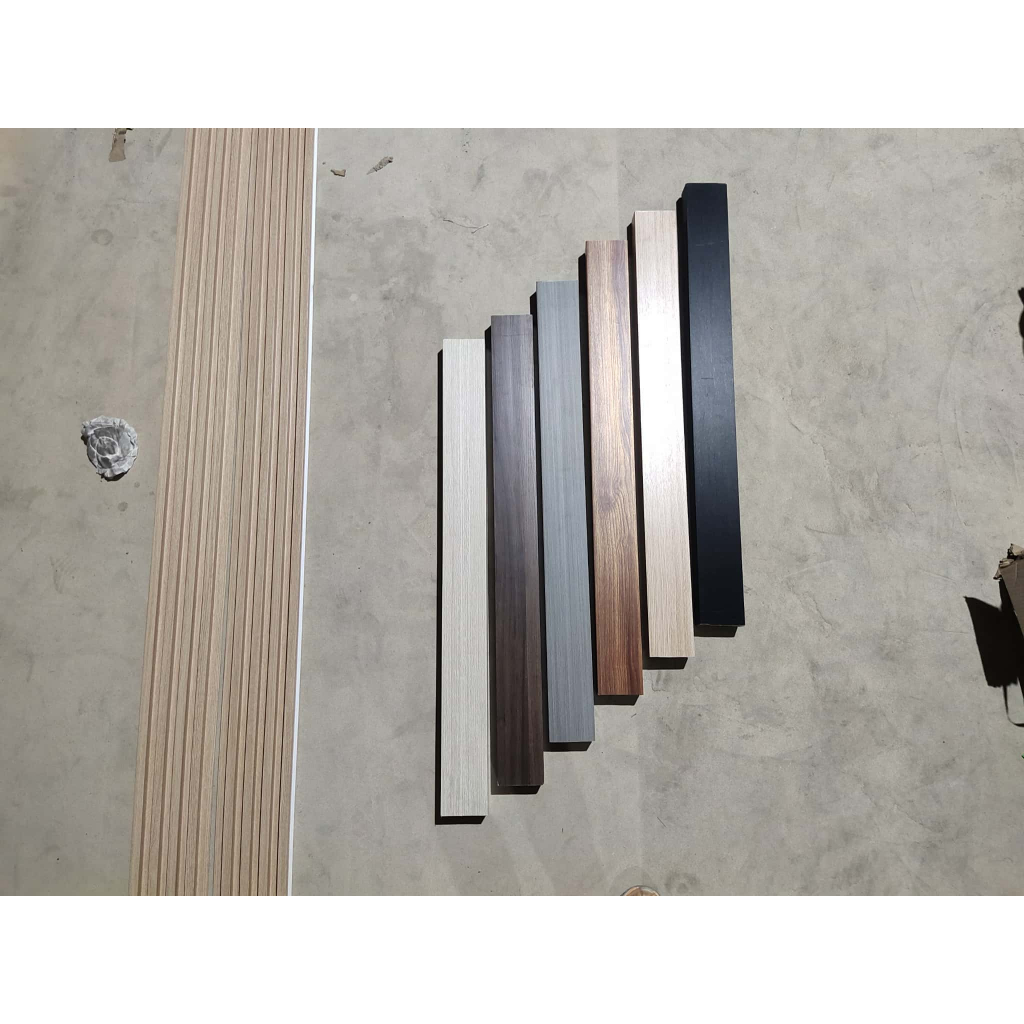 WPC Indoor Partition Column Tube Partition DIY WPC Timber Tubular ...