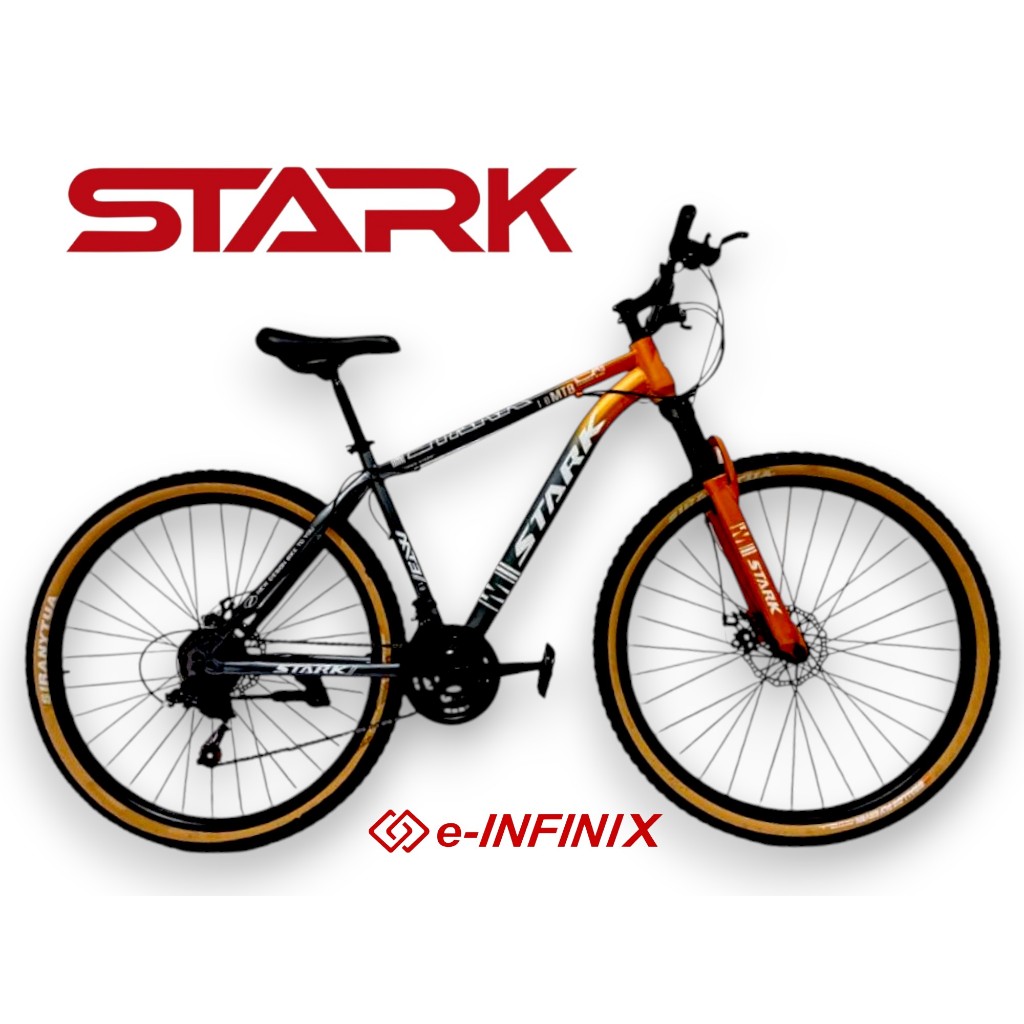 Stark Mountaineer MTB 29 / Mountain Bike 29er with Lock out Fork