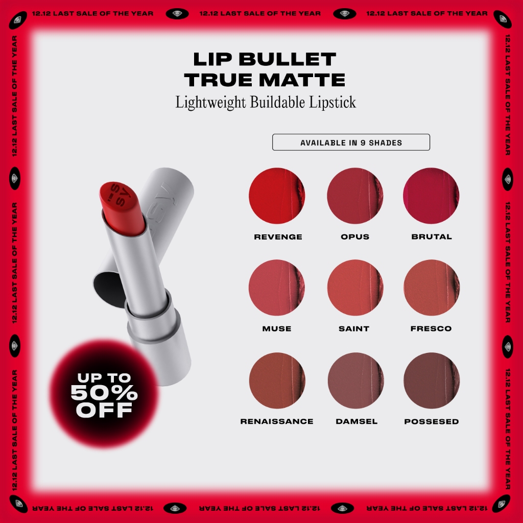 Issy Lip Bullet True Matte | Shopee Philippines