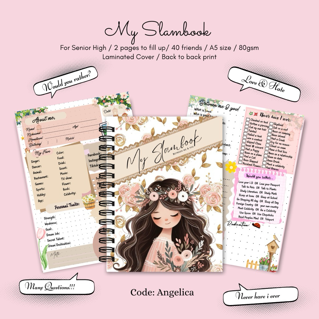 Shop slambook for Sale on Shopee Philippines