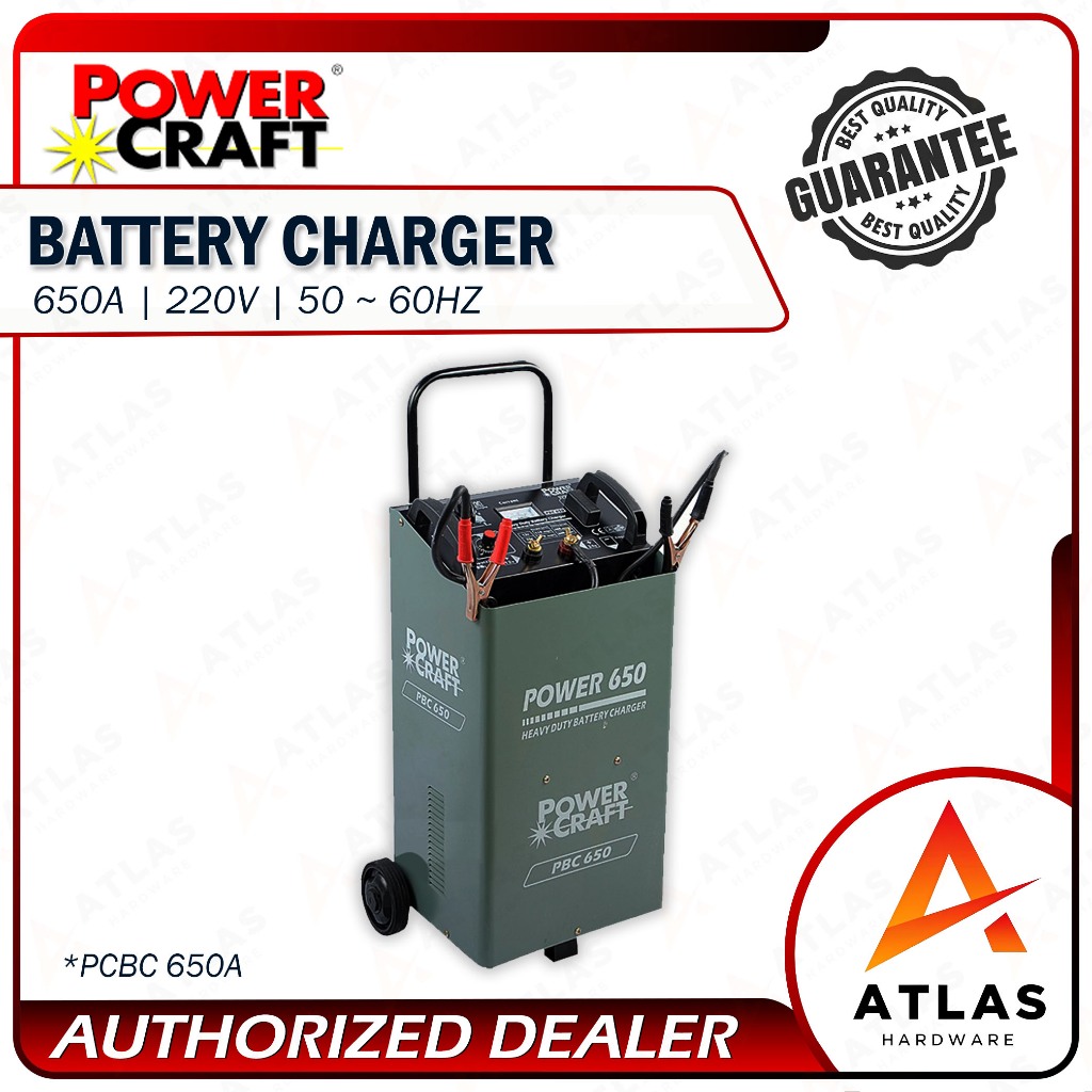 PowerCraft Battery Charger 650A PCBC 650 | Shopee Philippines