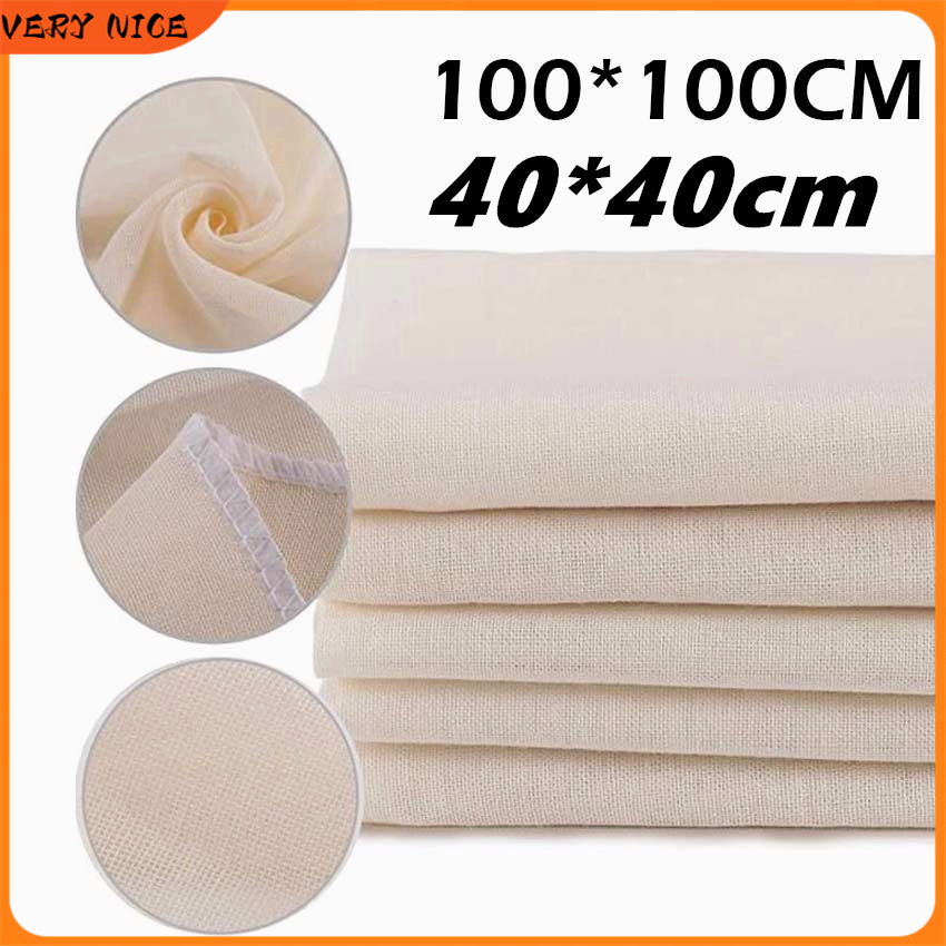 100x100cm Cotton Filter Cloth Tofu Making Cloth Reusable Cheese Cloth ...