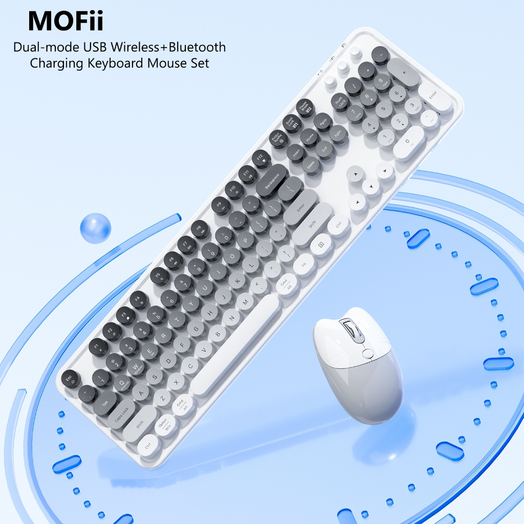 MOFii Sweet Advanced Version Dual-mode USB Wireless+Bluetooth Charging ...