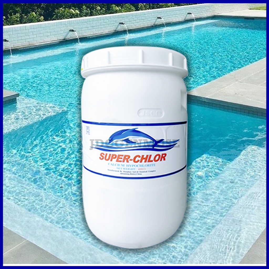 Chlorine Granules SuperChlor 40 kilos Calcium Hypochlorite | Shopee ...