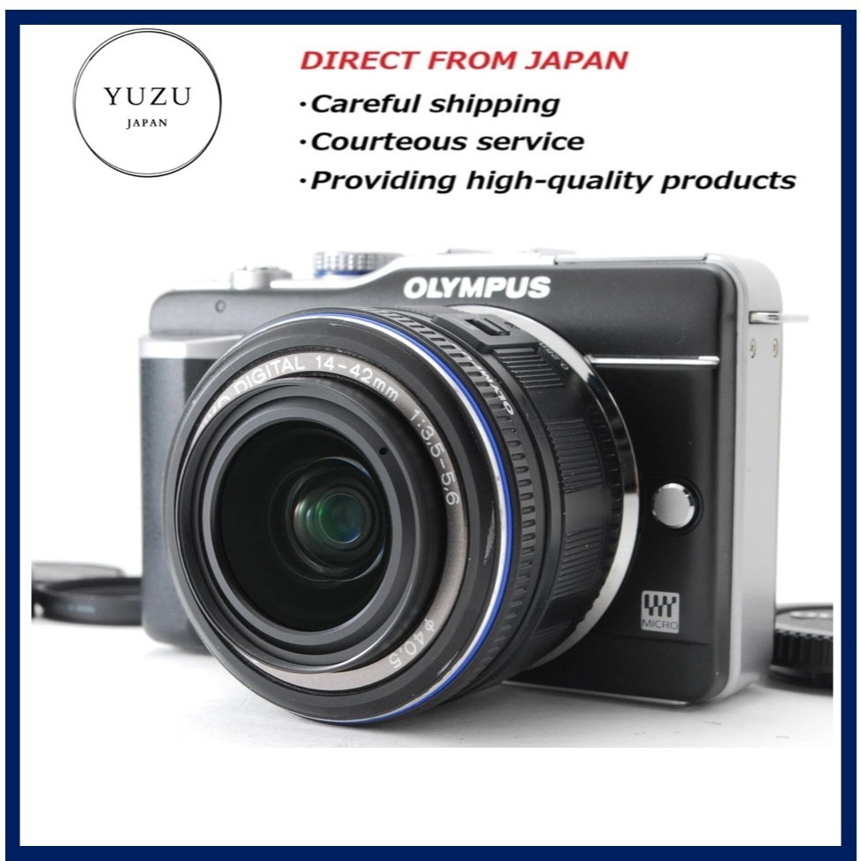 Pre-owned Product Olympus PEN E-PL1 Mirrorless Camera Kit Black w