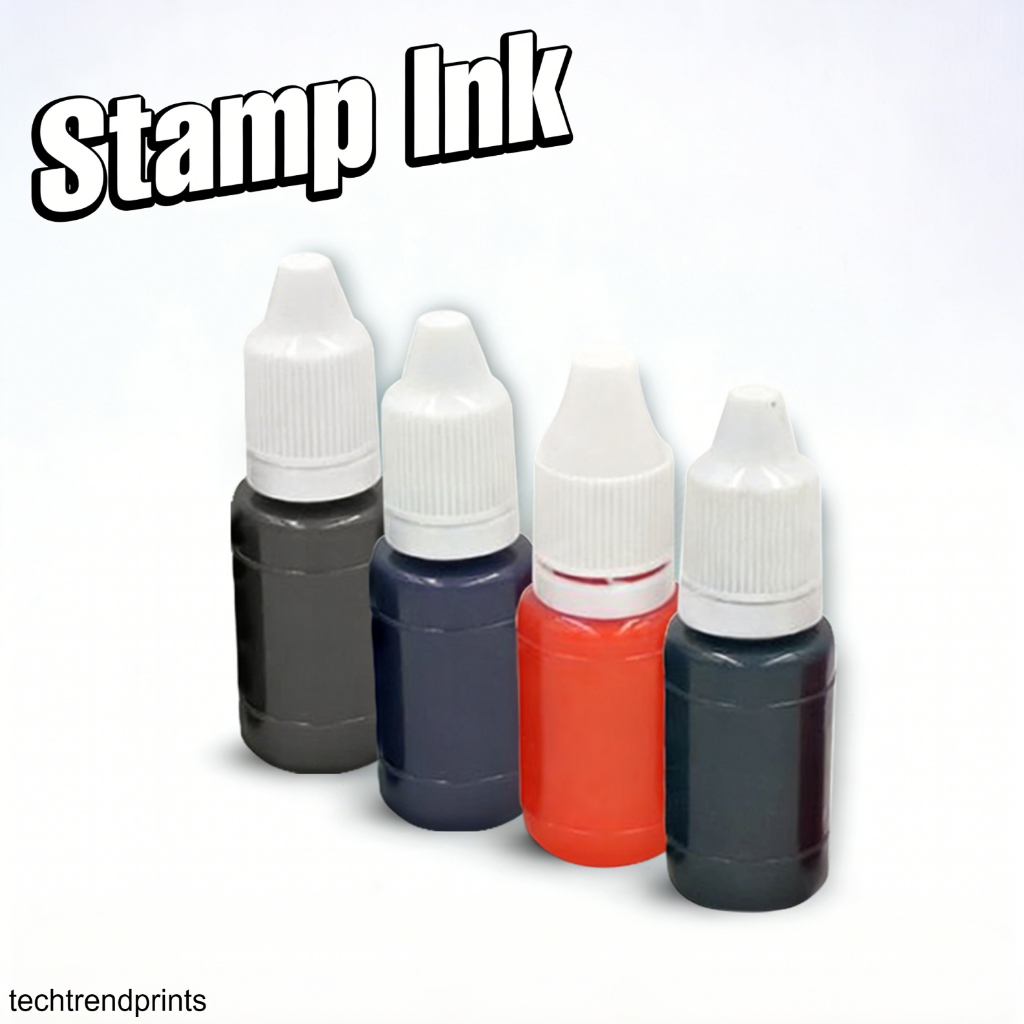 10ml Oil Based Photosensitive Stamp Ink For Company Stamps Self Inking ...