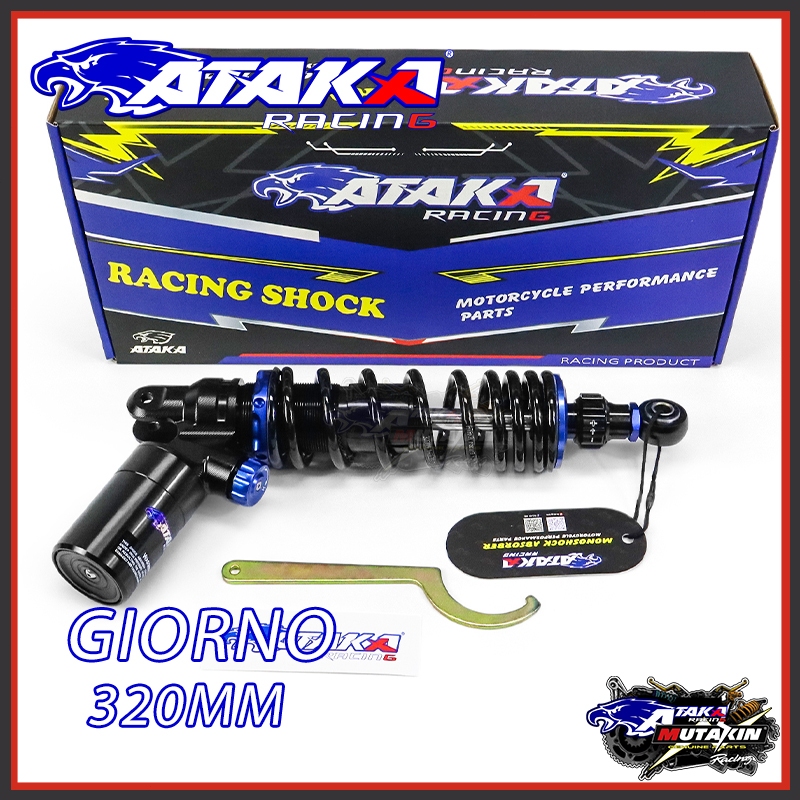 ATAKA Racing CNC Rear Shock For Giorno 125 Click 125/150 320MM【Full ...