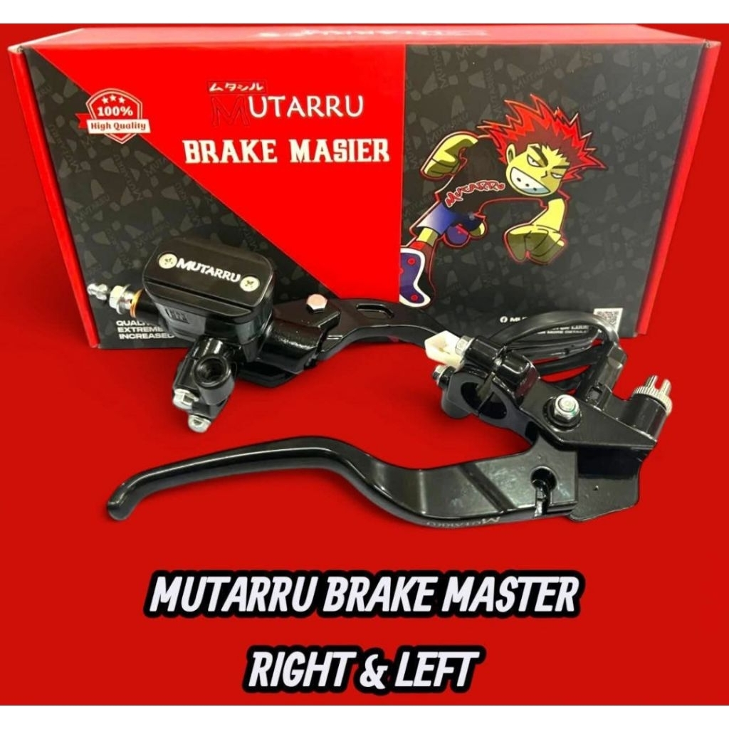 mutarru brake master pump lever set e3 clutch perch dual and single ...