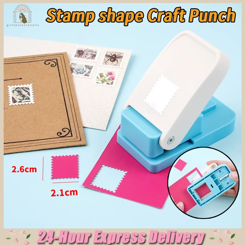Rectangular Postage Stamp Punch Puncher Embosser For Paper Crafting ...