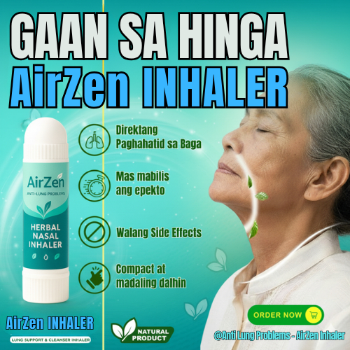 AIRZEN NASAL INHALER ANTI LUNG PROBLEM | Shopee Philippines