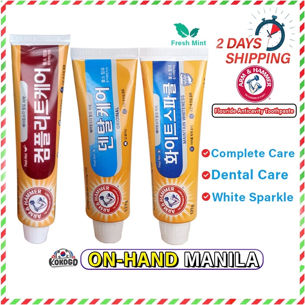 [Arm & Hammer] Advance White, Sensitive, Complete Care Toothpaste ...