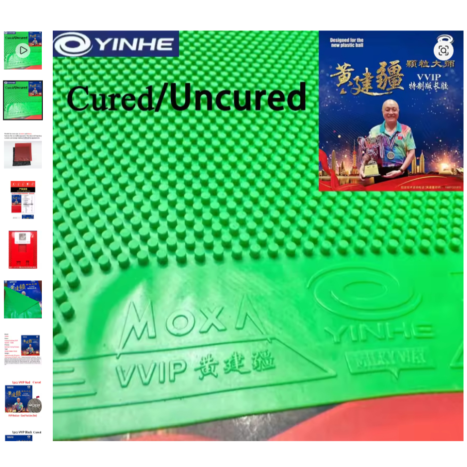YINHE VVIP Special / Young2 / Young / Long Pimples LongPips Table ...