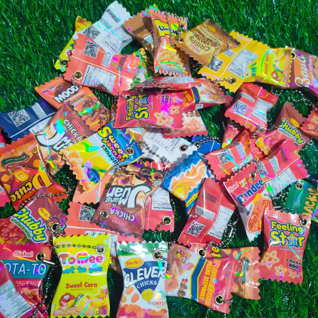 Pinoy chicha keychain wholesale / paninda 12pcs / 24pcs random 100 ...
