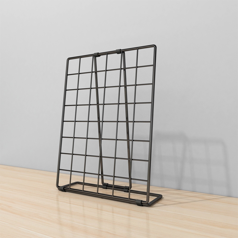 Grid display Rack, with Base Metal Storage Rack, Modern Grid Frame Grid ...