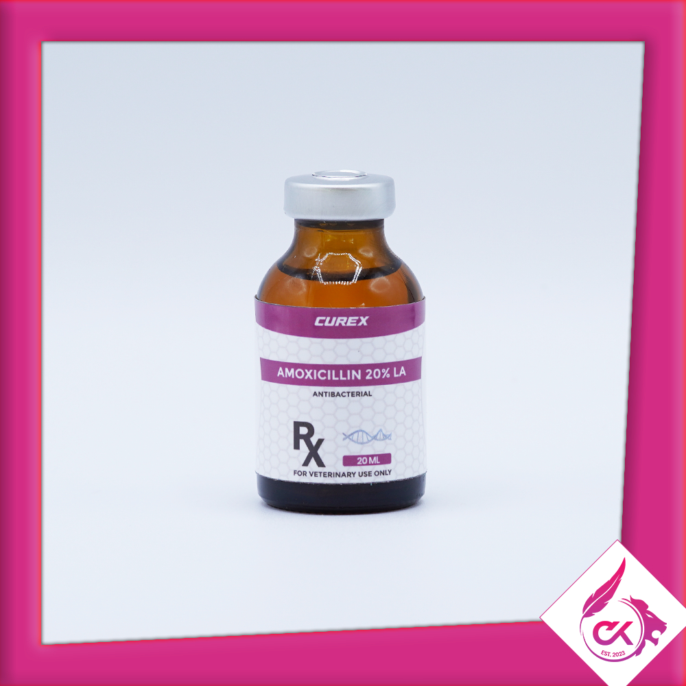 Curex Amoxicillin20%LA for Animal Use Only (Injectable) | Shopee ...