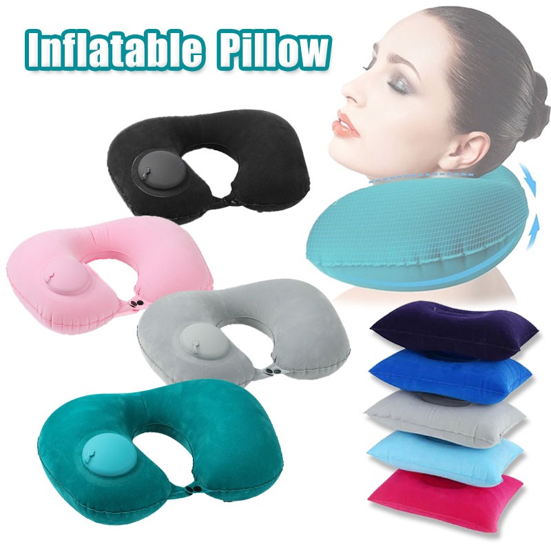 Portable Inflatable Pillow Multifunction Foldable Portable Camping ...
