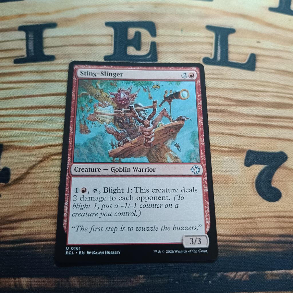 MTG Single: Sting Slinger ECL - Magic: The Gathering | Shopee Philippines