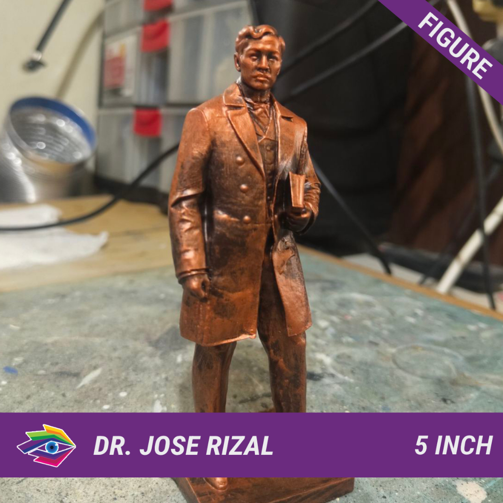 Dr. Jose Rizal Figure [5 INCHES] | 3D-Printed Custom UV-Resin Figurines ...