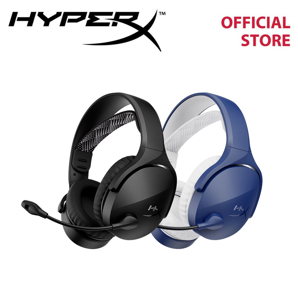 HyperX Cloud Jet 2.4 GHz/Bluetooth Dynamic Over-Ear Wireless Gaming ...