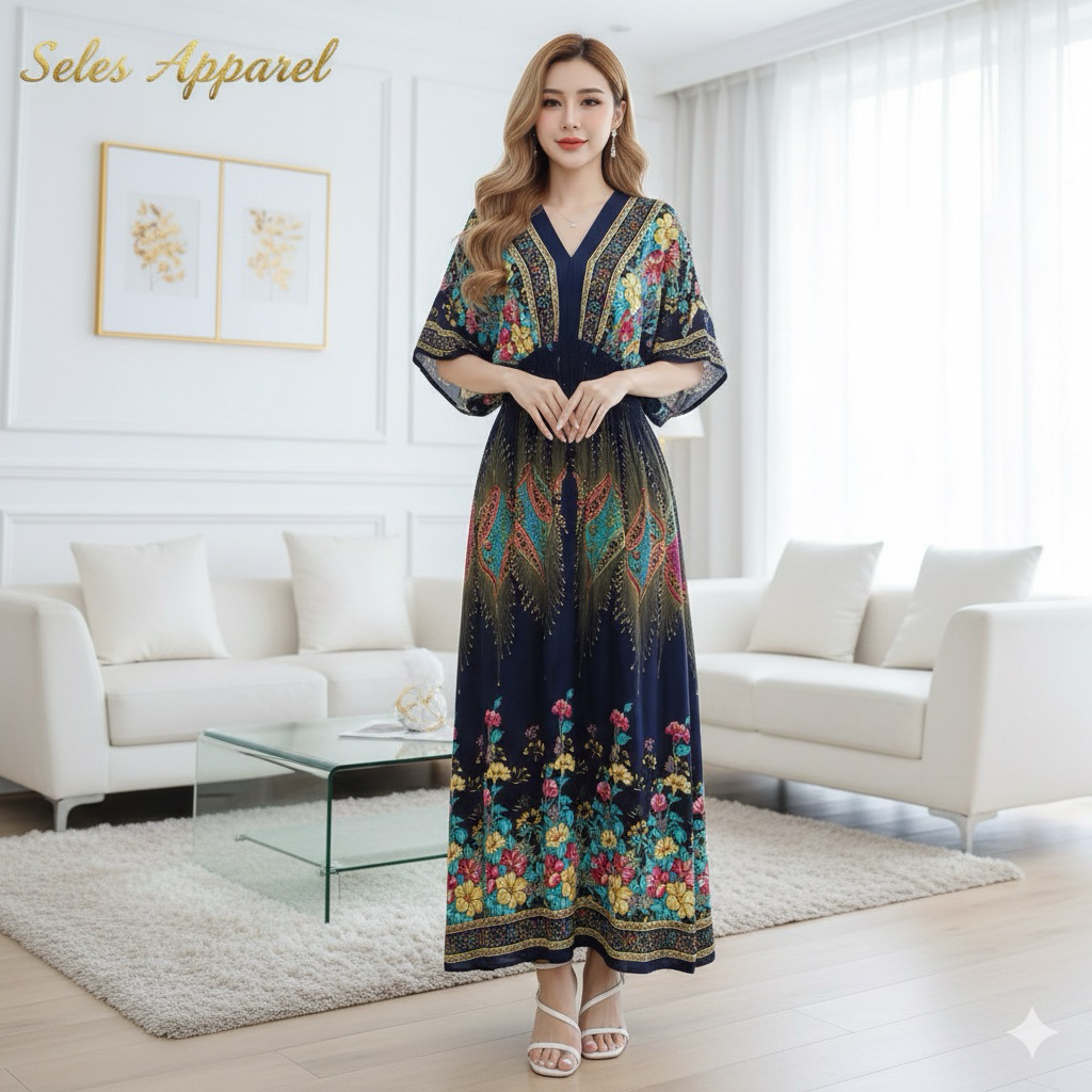 princess polly baby blue dress BOHEMIAN ETHNIC FLORAL MAXI DRESS