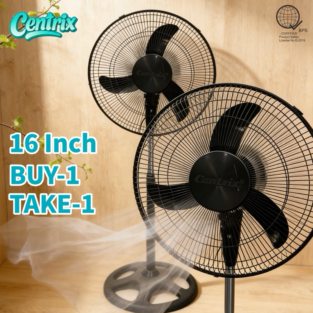 Centrix Stand Fan BUY 1 TAKE 1 Electric Fan Stand Fan 16