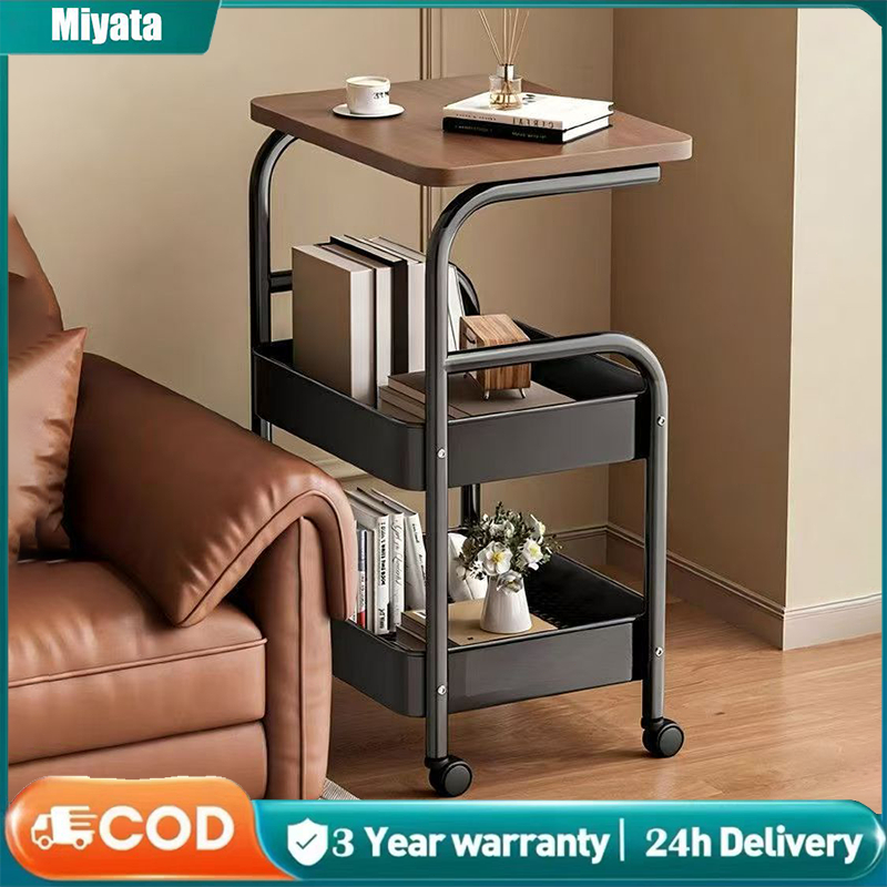 Movable Trolley Cart Organizer Steel Organizer Storage Rack With Wheel ...