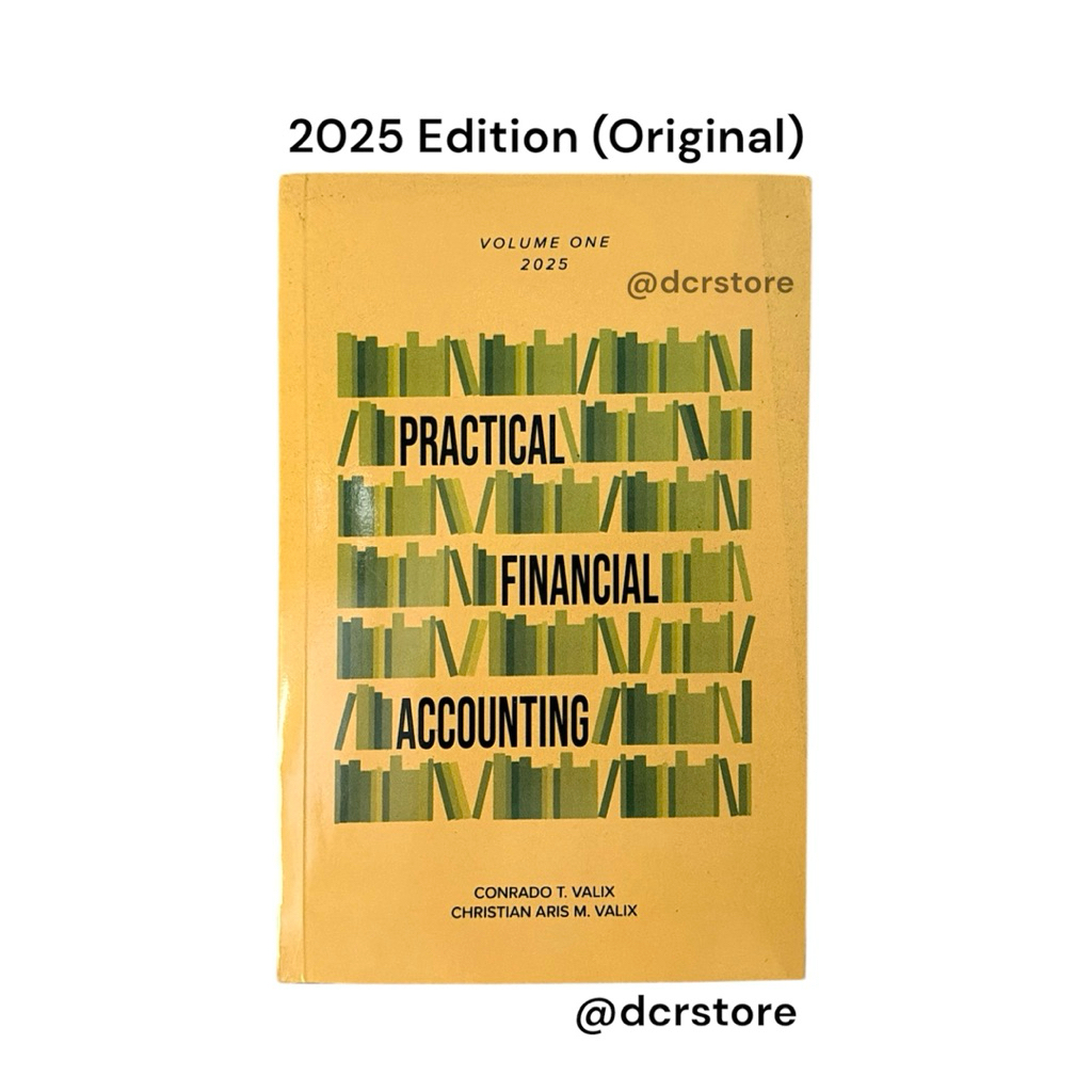 Practical Financial Accounting 1 2025 Edition by Valix | Shopee Philippines